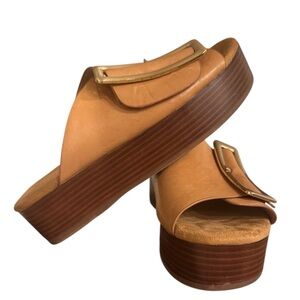 Kelsi Dagger - Dover Light Saddle Platform Sandals